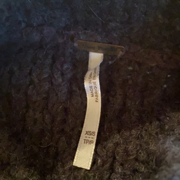 Free People sweater poncho, XS/S - Picture 3 of 4